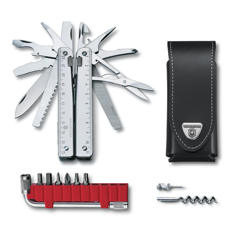 Logo trade promotional products picture of: SwissTool Plus - 41 tools Victorinox