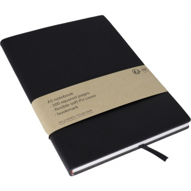 Logo trade promotional gift photo of: A5 Notebook DUBAI