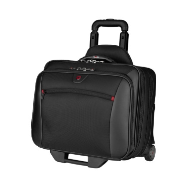 Logo trade corporate gifts image of: Wheeled business case Wenger Potomac 17''