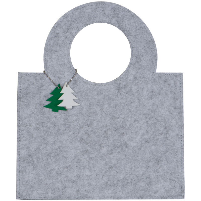 Logo trade corporate gifts image of: X-mas bag felt OSORNO