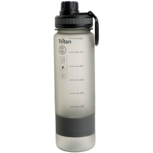 Logo trade promotional product photo of: Drinking Bottle KIBO 800 ml Schwarzwolf