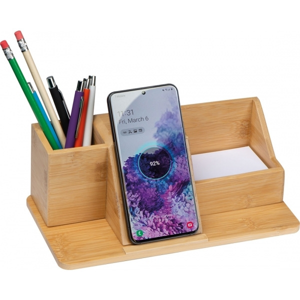 Logo trade promotional giveaways picture of: Desk organizer LUBLIN