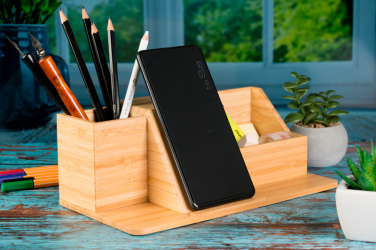 Logo trade advertising product photo of: Desk organizer LUBLIN