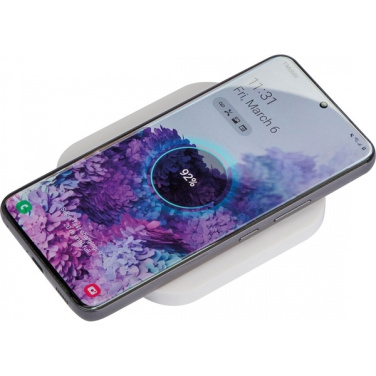 Logo trade promotional gifts image of: Wireless charger LINCOLN