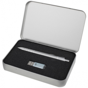 Logo trade promotional merchandise image of: Metal box