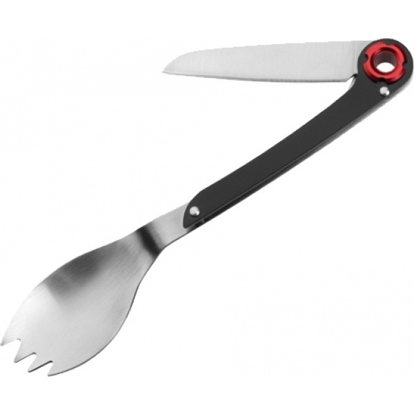 Logotrade promotional giveaways photo of: Multifunctional spoon LATEMAR Schwarzwolf