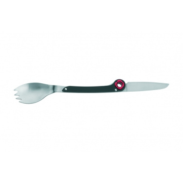 Logotrade promotional product picture of: Multifunctional spoon LATEMAR Schwarzwolf