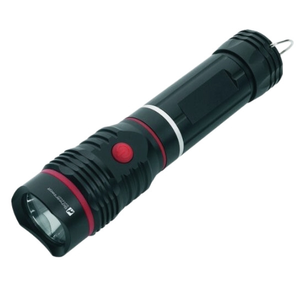 Logo trade promotional product photo of: Flashlight BIWA Schwarzwolf