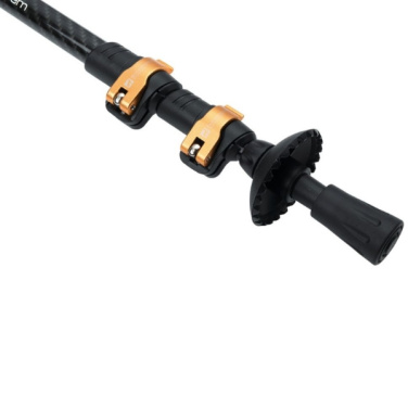 Logo trade promotional gifts picture of: Trekking poles DENALI Schwarzwolf