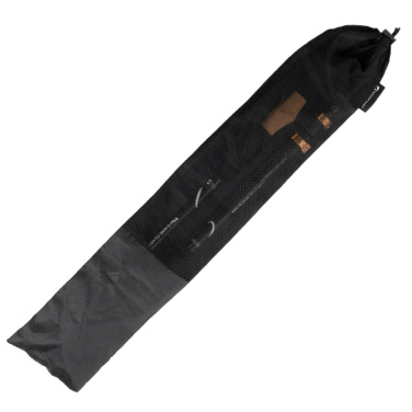 Logo trade promotional giveaways picture of: Trekking poles DENALI Schwarzwolf