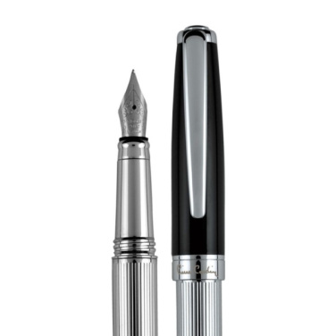 Logo trade promotional merchandise photo of: Writing set ballpoint pen & fountain pen CHRISTOPHE Pierre Cardin