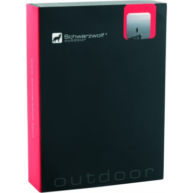 Logo trade promotional products picture of: Ecological lighter SANFORD Schwarzwolf