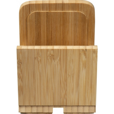 Logo trade promotional items image of: Desk stand FREDERICTON