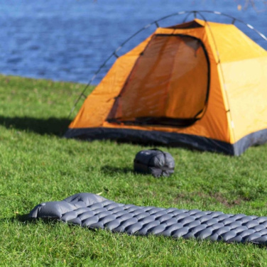 Logotrade promotional item picture of: Inflatable mat SAJAMA Schwarzwolf