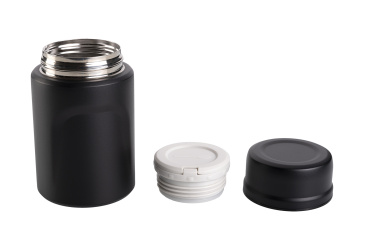 Logotrade promotional product picture of: Food jar CIBUS Schwarzwolf