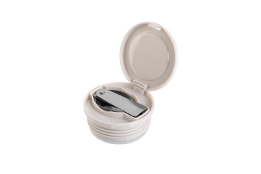 Logotrade promotional giveaway image of: Food jar CIBUS Schwarzwolf