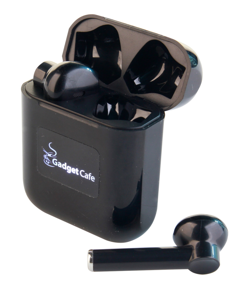 Logotrade promotional merchandise photo of: Wireless earbuds with light up logo