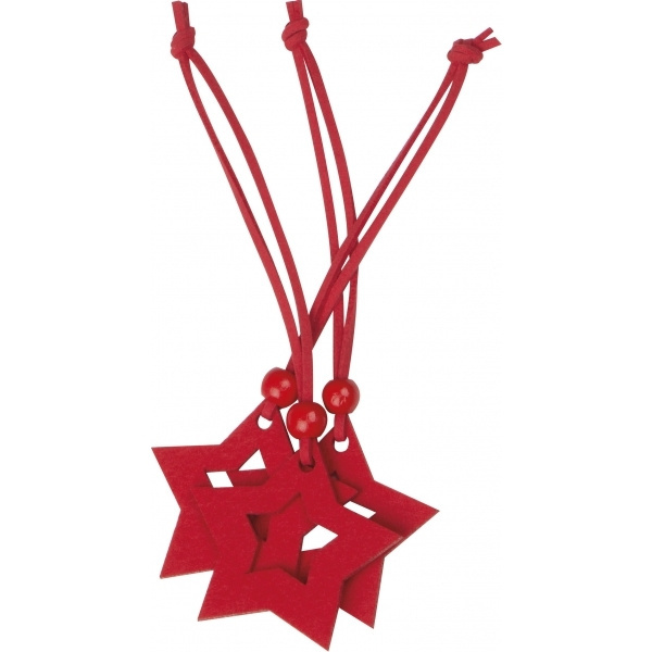 Logotrade promotional giveaway picture of: Star pendant set ESSEN