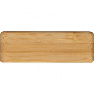 Logo trade corporate gifts picture of: Bamboo smartphone holder SAN SEBASTIAN