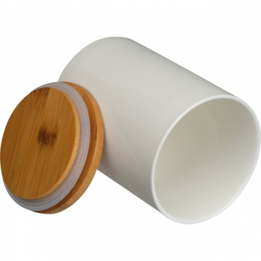 Logo trade business gift photo of: Ceramic jar NIJMEGEN 750 ml