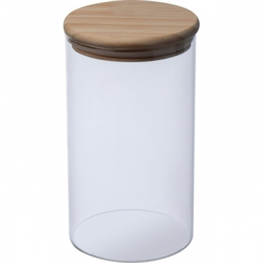 Logotrade corporate gift picture of: Borosilicate container ONTARIO 1000 ml