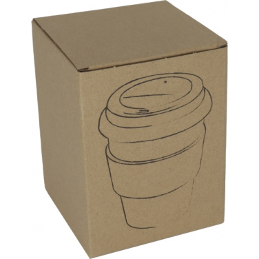 Logo trade promotional giveaways picture of: Glass drinking cup WROCŁAW 350ml