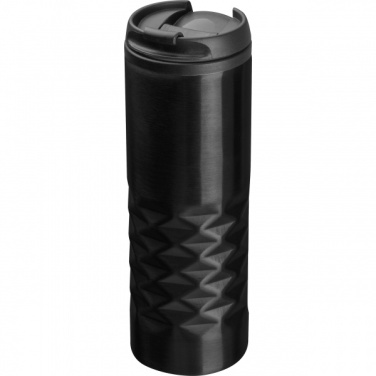 Logo trade business gift photo of: Thermal stainless steel mug SANTANDER 500 ml