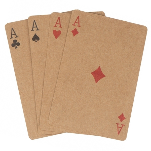 Logo trade promotional giveaways picture of: Playing cards NEW CASTLE