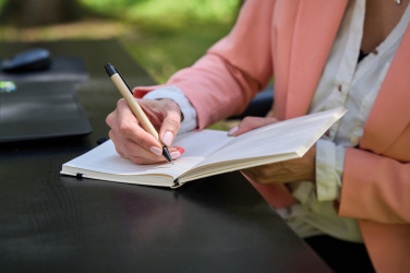 Logo trade promotional gift photo of: A5 notebook IZMIR