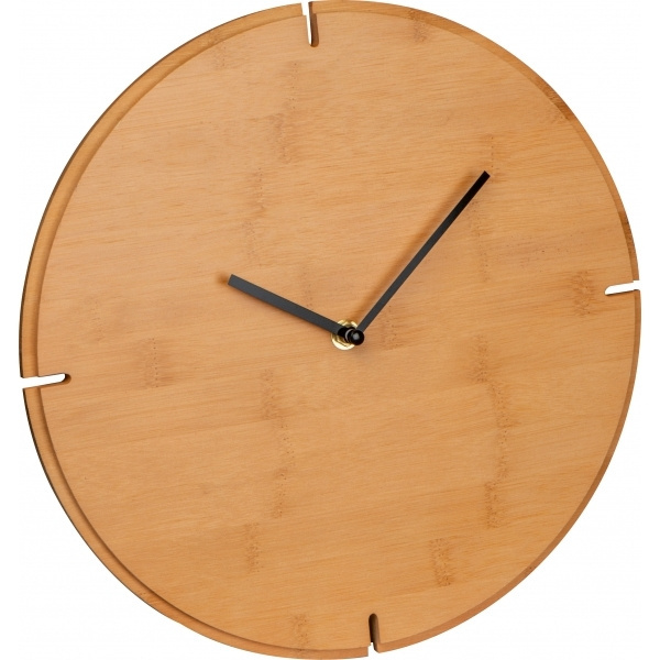 Logo trade promotional merchandise photo of: Wall Clock HAMPTON