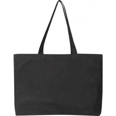 Logotrade advertising products photo of: Organic cotton bag BARI