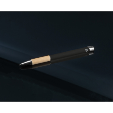 Logo trade advertising products image of: Recycled ballpoint pen Naples