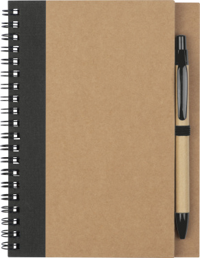Logo trade advertising product photo of: Spiral notebook Ravenna