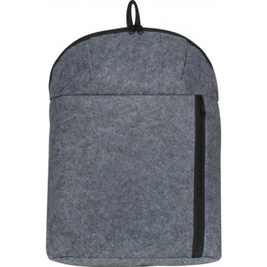 Logo trade promotional product photo of: RPET Backpack Davos