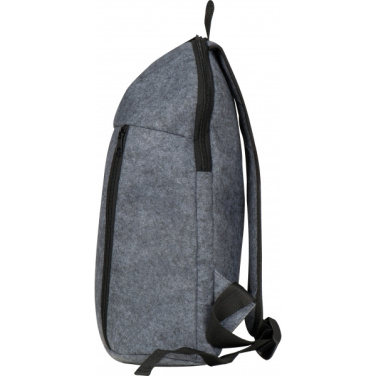 Logo trade promotional product photo of: RPET Backpack Davos