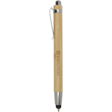 Logotrade business gift image of: Elm bamboo ballpoint pen
