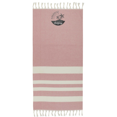 Logo trade promotional product photo of: Anders hammam towel 147 x 75.5 cm