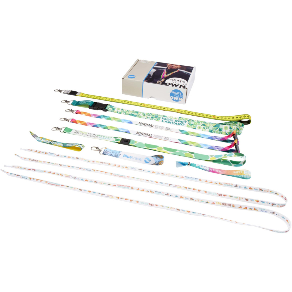 Logotrade corporate gift picture of: Sublimation lanyards sample box