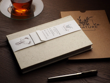 Logo trade corporate gifts picture of: Recycled Elephant Poo Notebook 209734400