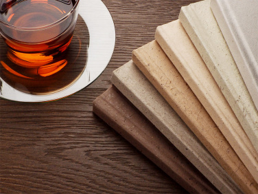 Logotrade promotional giveaway picture of: Recycled Coconut Notebook 209734100