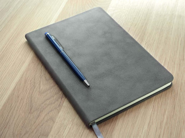 Logo trade promotional products picture of: Magnetic notebook with a pen 124715100
