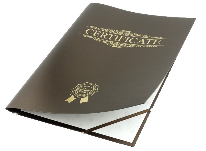 Logo trade promotional merchandise photo of: Certificate cover 152094