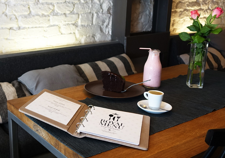 Logo trade promotional giveaways picture of: Menu cover 1072119