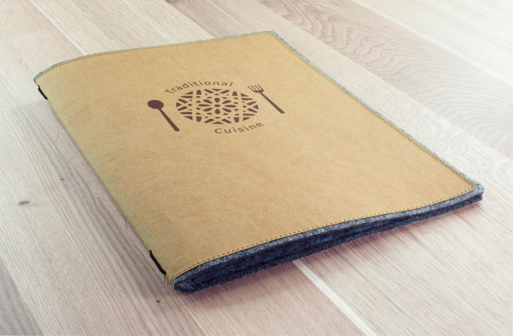 Logo trade promotional items picture of: Menu cover Ambiente 1189140