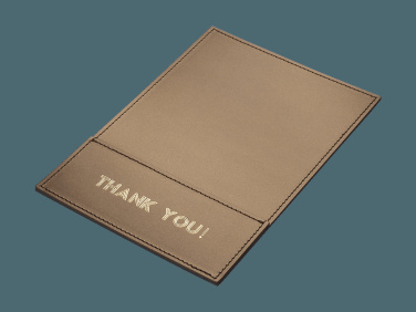 Logo trade business gift photo of: Bill holder 1053094
