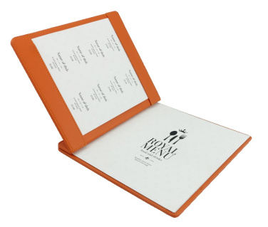 Logo trade promotional merchandise photo of: Menu cover 1085119