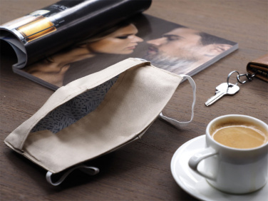 Logotrade promotional item image of: VENUS PRO cotton face mask with a pocket an HEPA filter 1378165