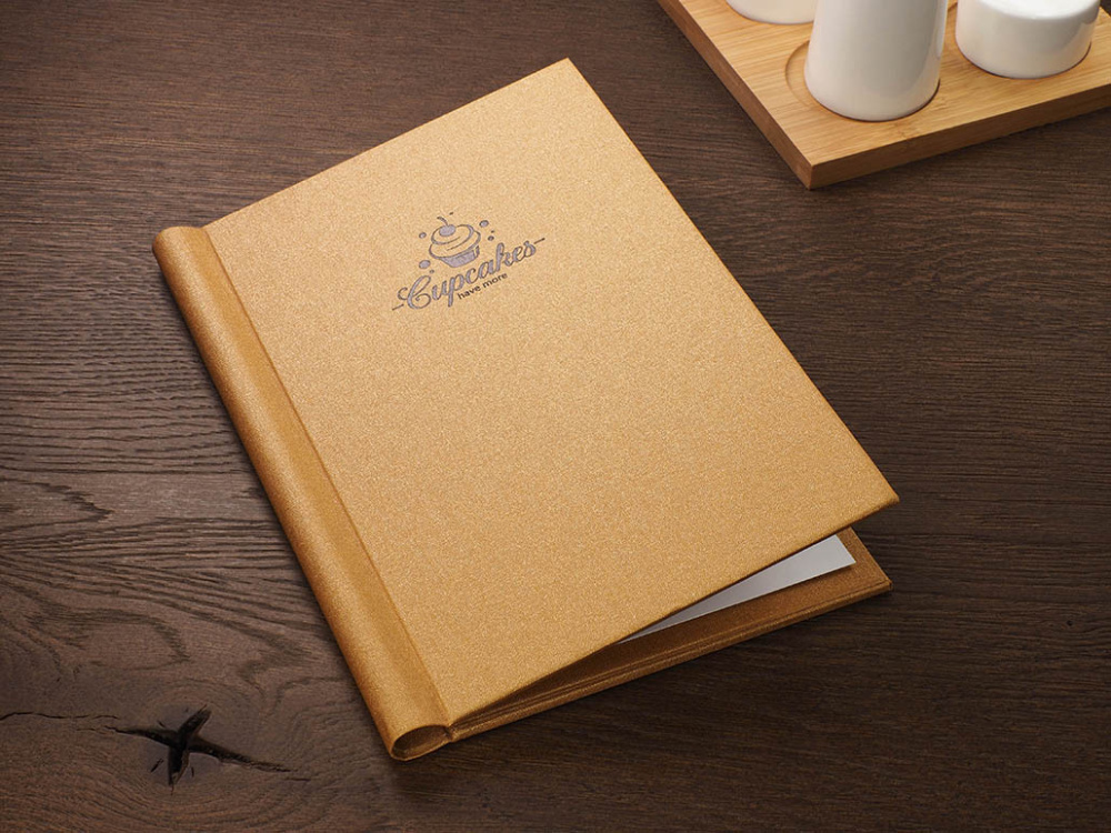 Logo trade corporate gifts picture of: Menu cover 1789280