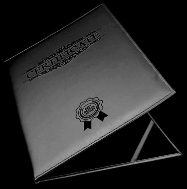 Logotrade promotional giveaways photo of: Certificate cover 152019