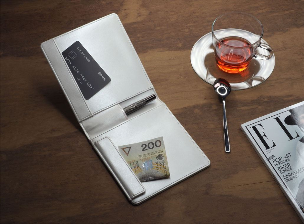 Logo trade business gift photo of: Bill holder 1095119